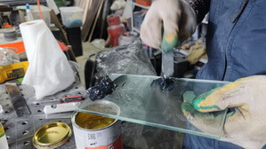 Готовим клей для камня